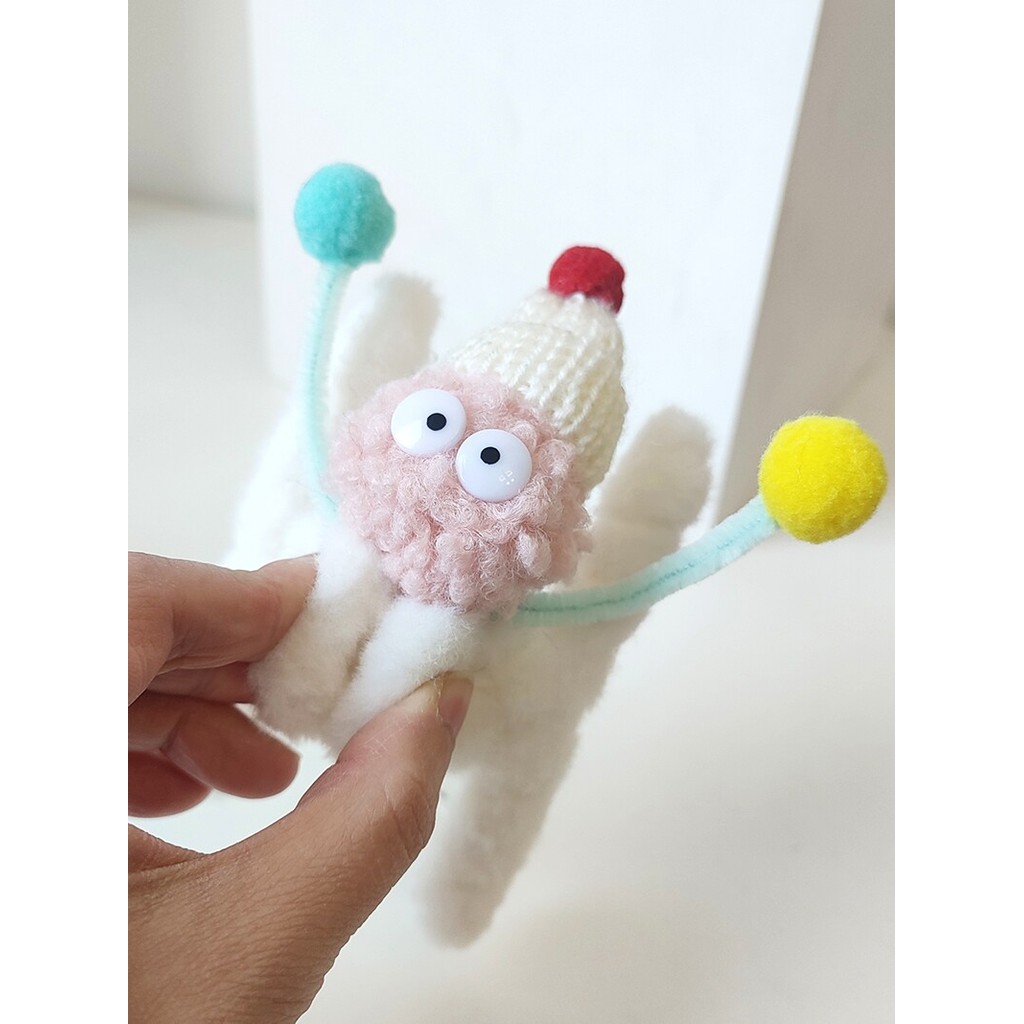 PLUMO Pilom Bonito Grampo de Pelúcia Grampo de Cabelo Tubarão Grampo de Cabelo Grampo de Cabelo Cocar Feliz Pequeno Braç