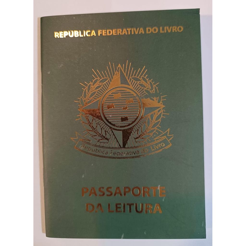 Kit com 10 Passaporte da Leitura | Verde