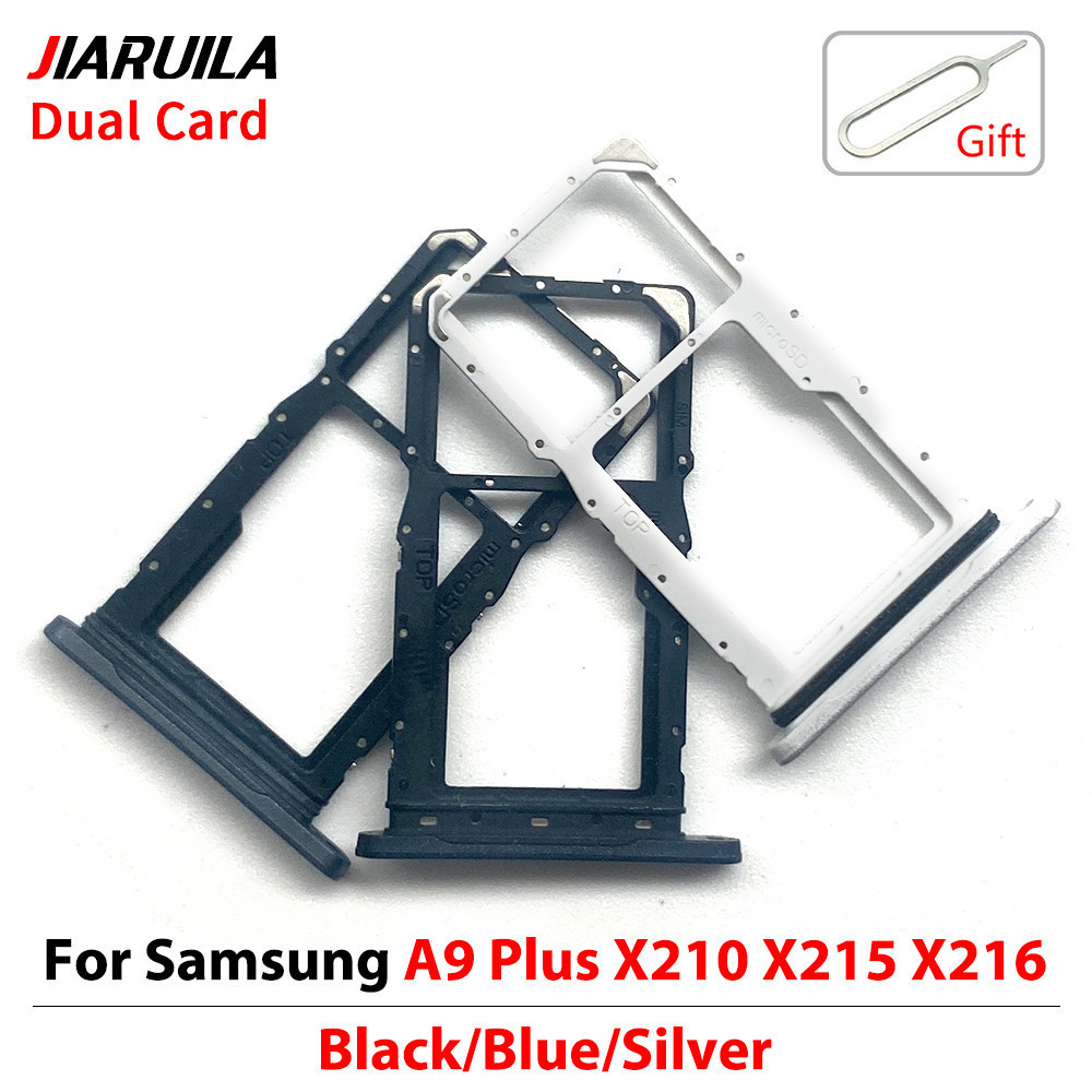 Suporte De Slot Para Bandeja De Cartão SIM Único E Duplo Substituição De Adaptador Samsung Galaxy A9 Plus X210 X215 X216