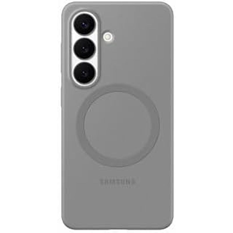 Capa Magnética De Silicone Para Smartphone Samsung EF-ES942 , Galaxy S26 Celular Com Anel Magnético Fixação De Acessório