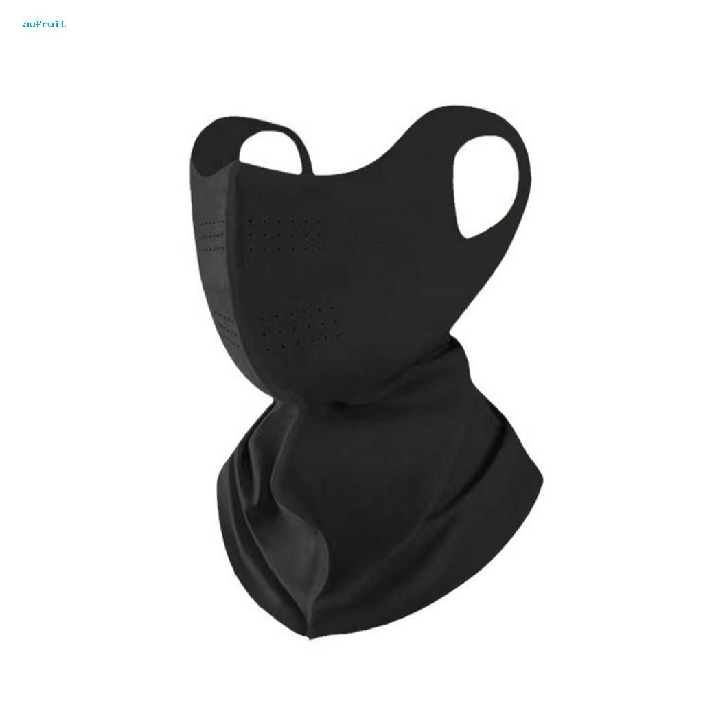Adjustable Strap Sun Mask Breathable Sunscreen Face with Elastic Straps – Full Neck Clavicle Uv Protection for Outdoor