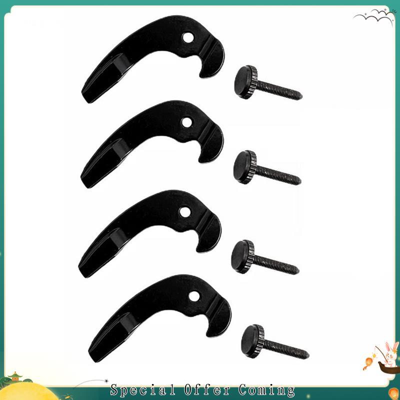 hhuuele1 4pcs Afinadores Finos De Violoncelo 3/4 4 Cordas Ganchos Ajustadores Sintonizadores , Acessórios De Peças De Ar