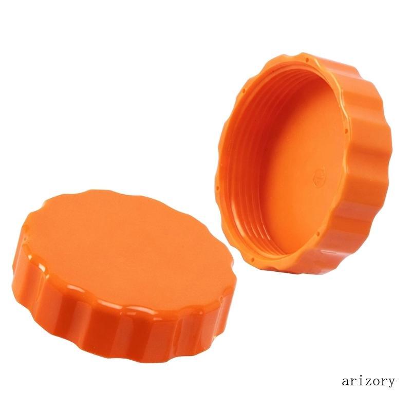 Ari 2 Tampas Drenagem Laranja Para Peças Reposição Bombas Filtro Areia