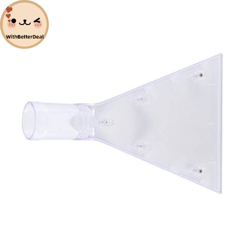 Melhor er Extrator De Vácuo Bico Cabeça Bocal Estofamento Tapete Sofá Máquina Absorvente Transparente Raspador Negócio