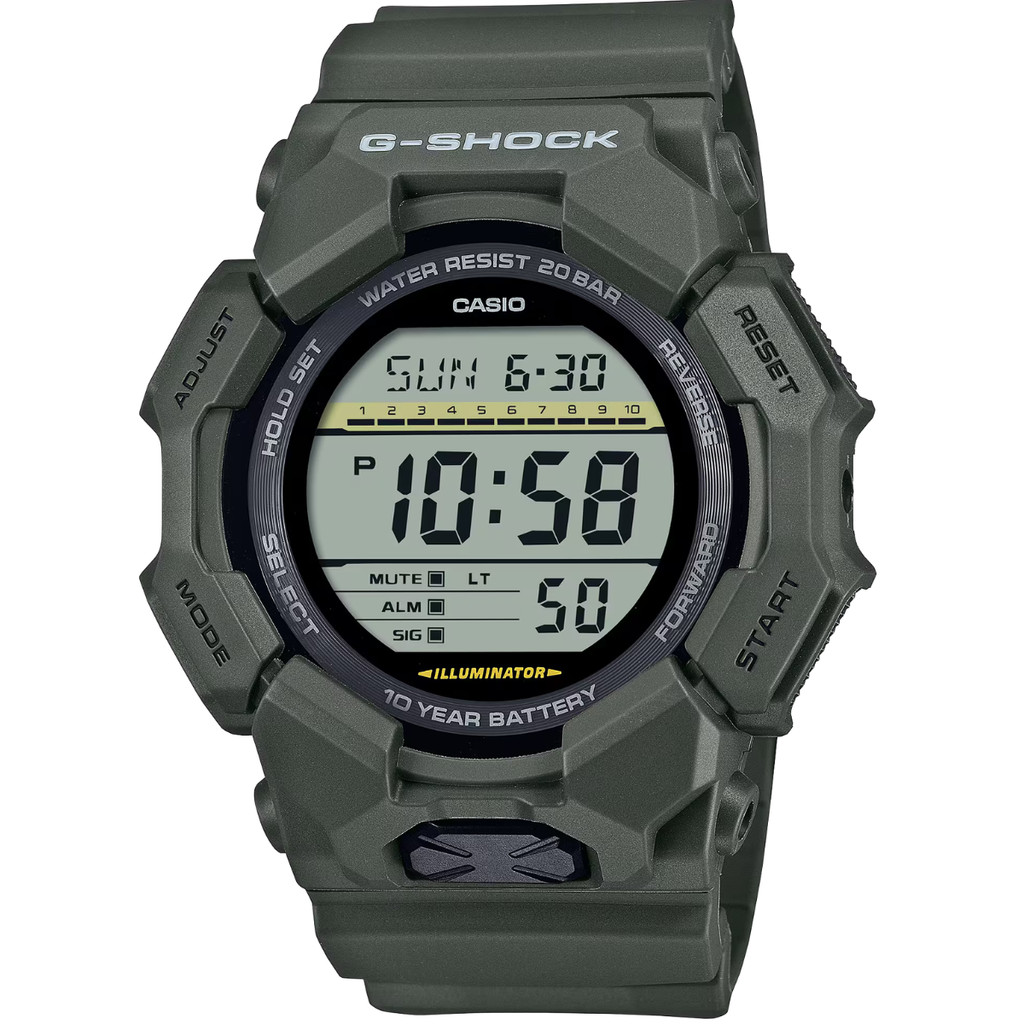 RELÓGIO CASIO G-SHOCK MASCULINO VERDE GD-010-3DR