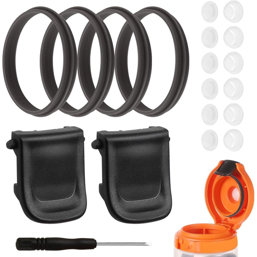 Tampa de Substituição para Garrafa de Água Gatorade Gx, Tampa de Silicone, Vedação Superior, Peça de Reposição da Válvul