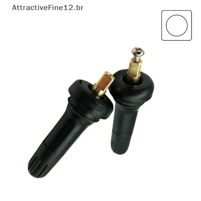 ATBR 1 Peça Válvula Sensor De Pressão Dos Pneus Bico De Borracha Para Ângulo Reto Bui Monitoramento De Inflação TPMS .