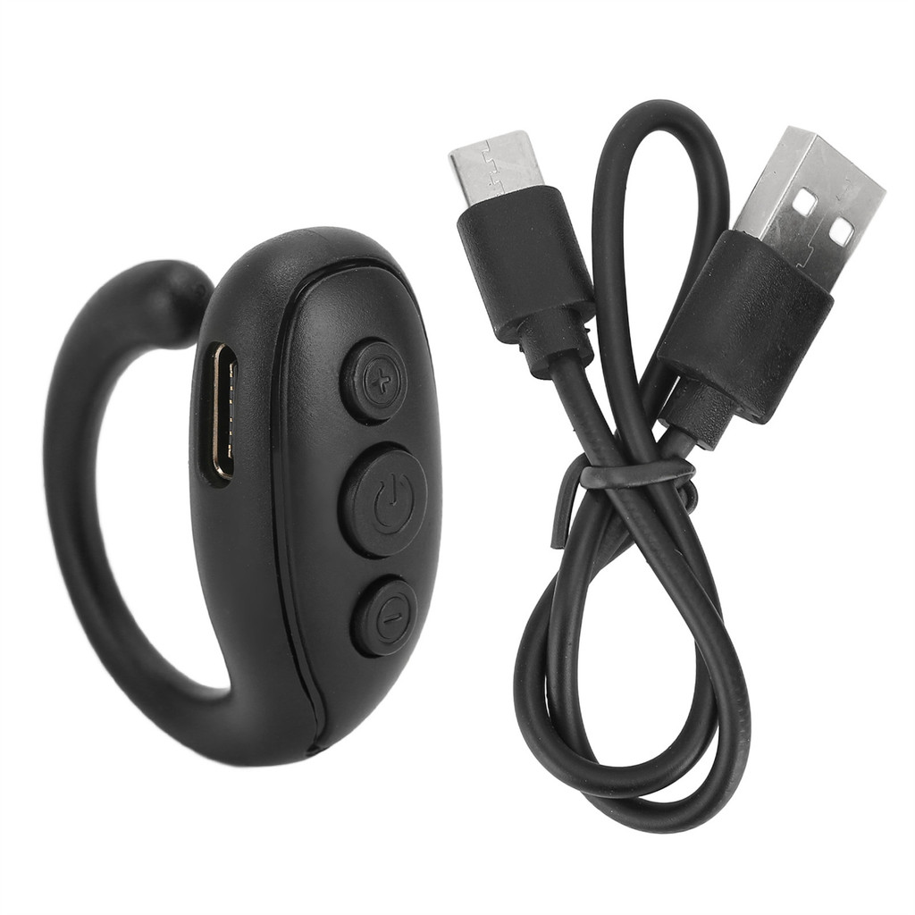Obturador Remoto Da Câmera Bateria Longa Forma Do Anel ABS De Bluetooth Para A Tabuleta
