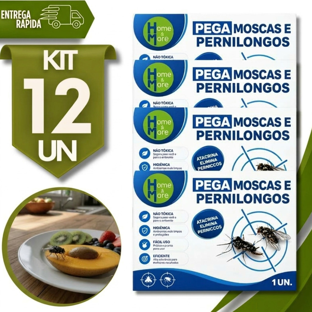 Combo de Colas Pega Mosca Baratas Pernilongo Adesiva Insetos  Utilidades Voadores Sem Cheiro Adesivo Pratico