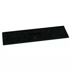 Pia De Cozinha Mármore Sintético 199x55cm Multimóveis CR20484 Preto
