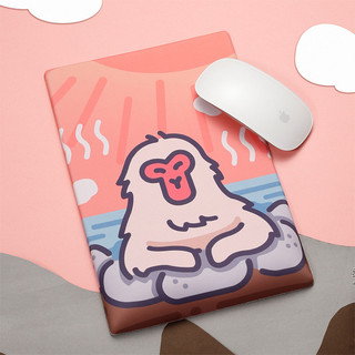FTTOT banho macaco Silicone pulso mouse pad espuma de memória recuperação lenta teclado resto bonito menina mouse pad
