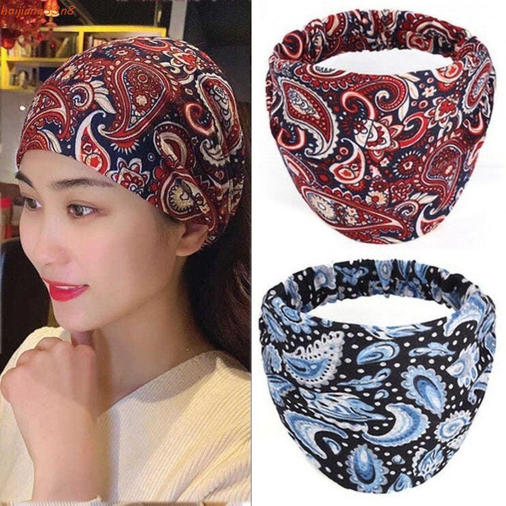 HUIJIANG Faixa Elástica , Bandana Turbante Oca Antiderrapante , Acessórios Para Cabelo , Argola De Envoltório De Cabeça