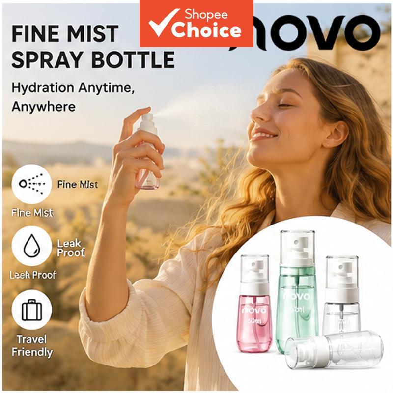 Frasco Spray Névoa Ultra Fina 30ml 60ml | Atomizador Recarregável Portátil Para Toner De Perfume Beleza De Viagem À Prov
