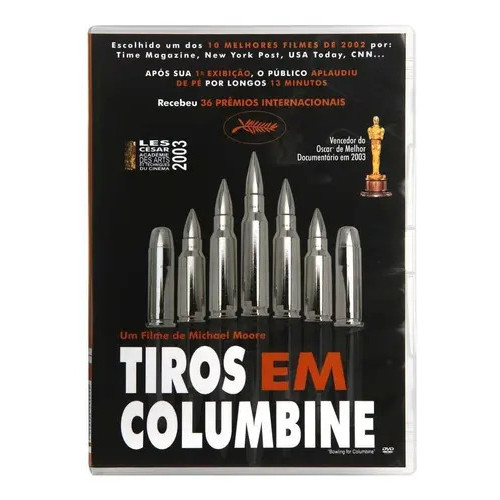 Tiros Em Columbine - Dvd - Jacobo Arbenz - Mike Bradley