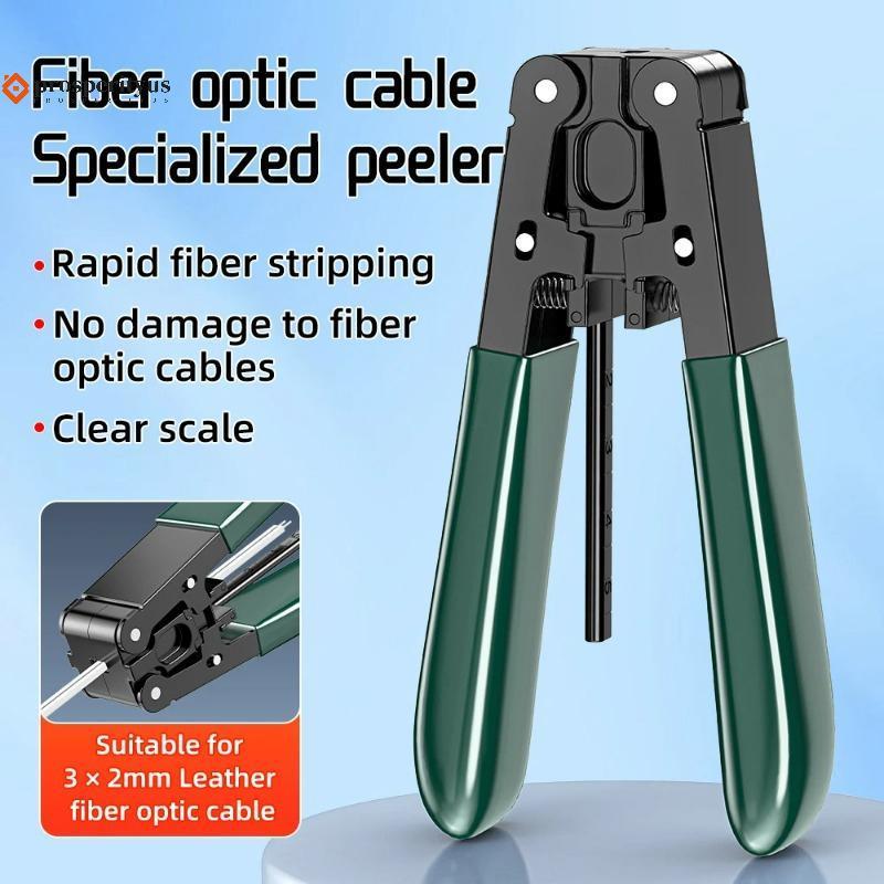 [PPTS] Ferramenta De Descascamento FTTH Para Descascador De Cabos De Fibra Óptica De Precisão Manutenção De Rede Engenhe