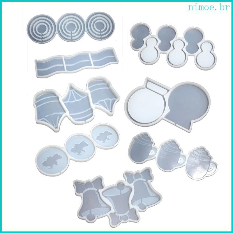 Nim Moldes Silicone Para, Chocolate, Faça Você Mesmo Doces, Fondant, Vários Formatos Bolo, Acessórios D