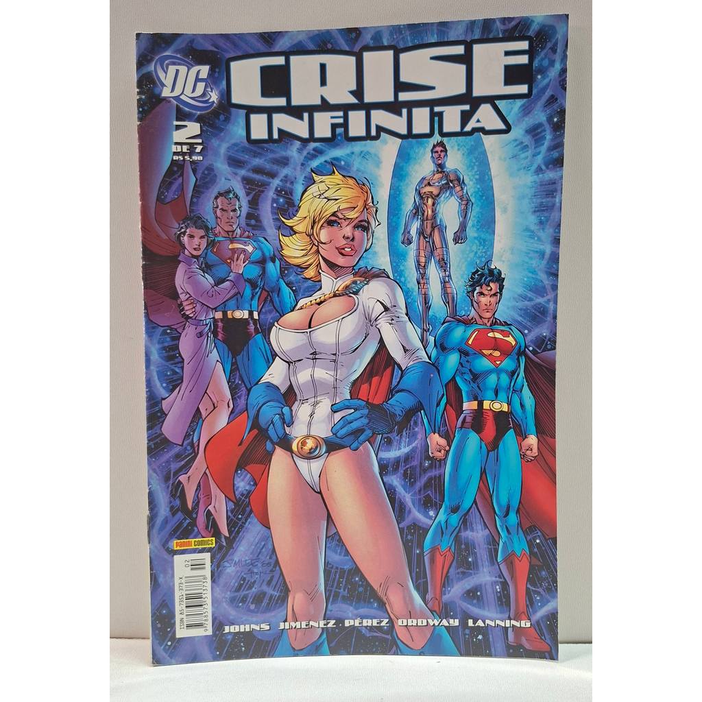 Hq Crise Infinita N° 2 de 7 - Panini Comics/2007