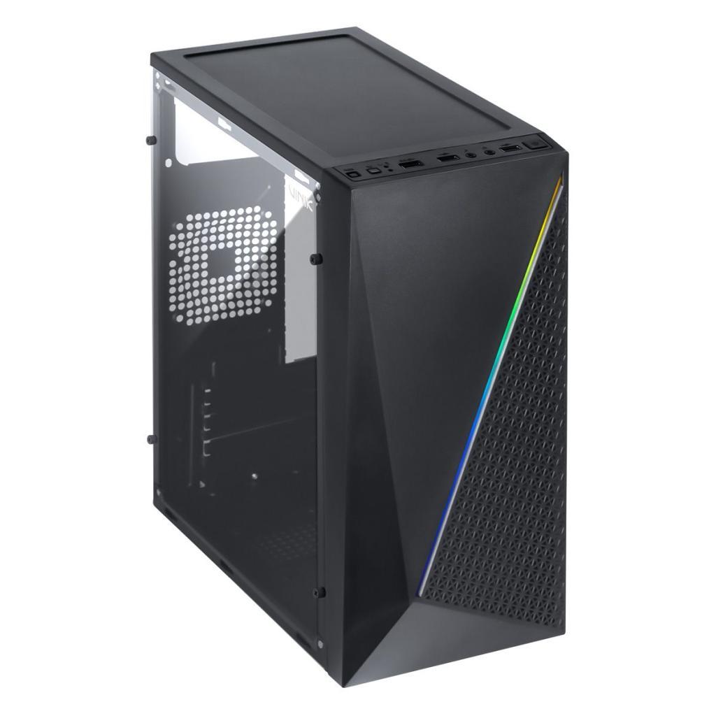 Gabinete gamer mid tower Vinik Murk GGMACBK 239757 Preto
