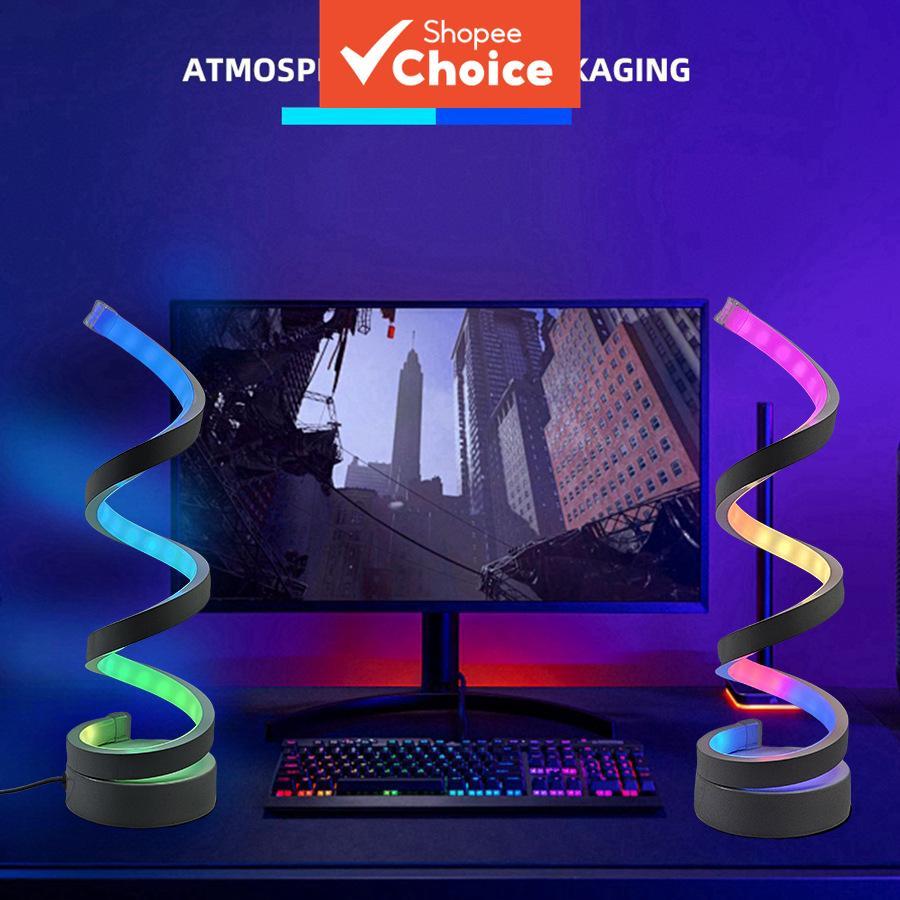 Luz Ambiente Decorativa Fina Do Console Ring Light Anel De RGB De 7 Cores , Acessório De Controle Remoto