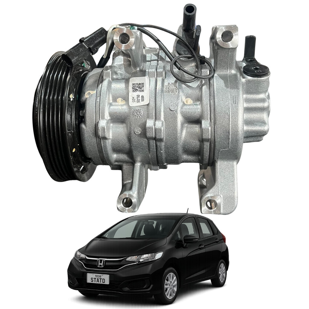Compressor Honda Fit City 2014 2015 A 2019 Original Denso