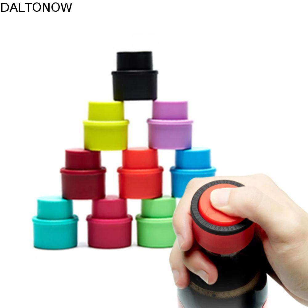 DALTONOW Stopper Fresh Keeping Tampa De Bomba De Garrafa Inflável Sealer Cola Proteção De Bebida Efervescente