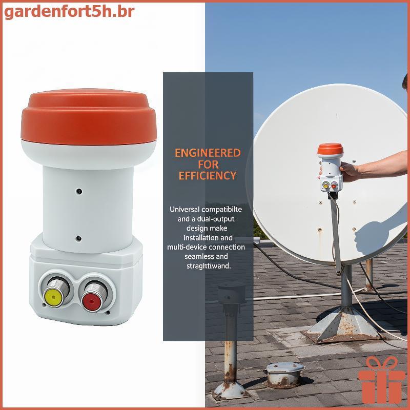 GARDE Banda KU De Alto Desempenho Universal Twin Duplo LNB Com Conversor Linear De Duas Saídas Suporte TV Via Satélite V