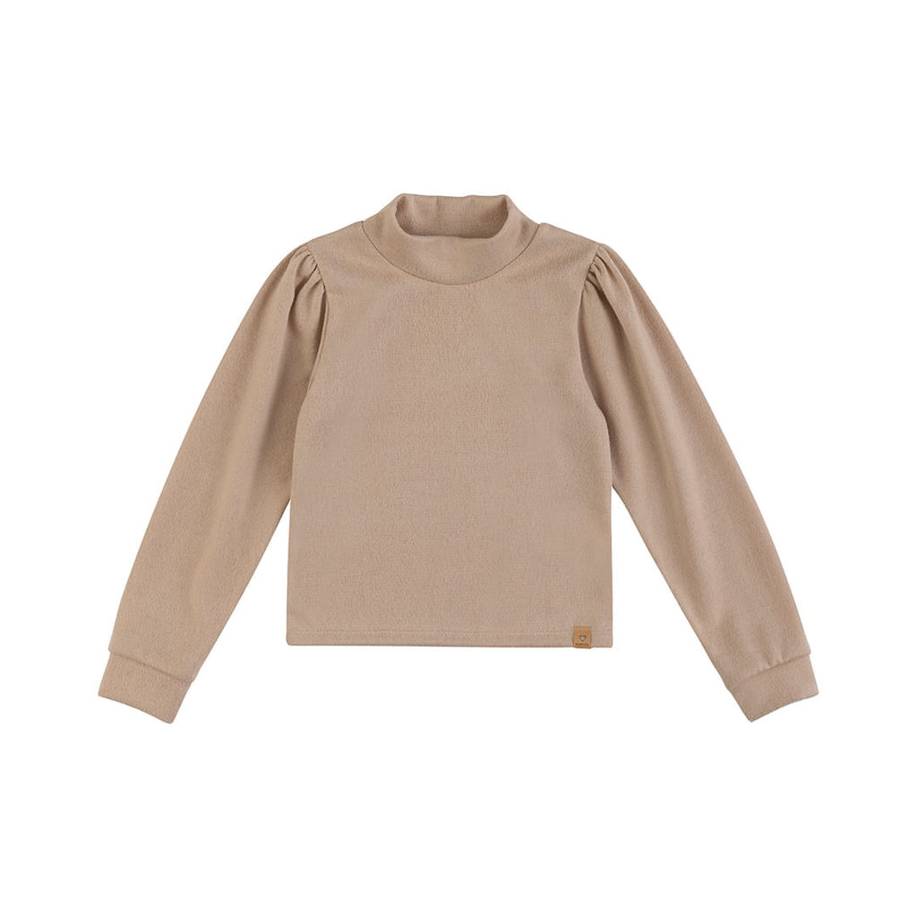 Blusa Manga Longa Tricot Infantil Menina Marisol