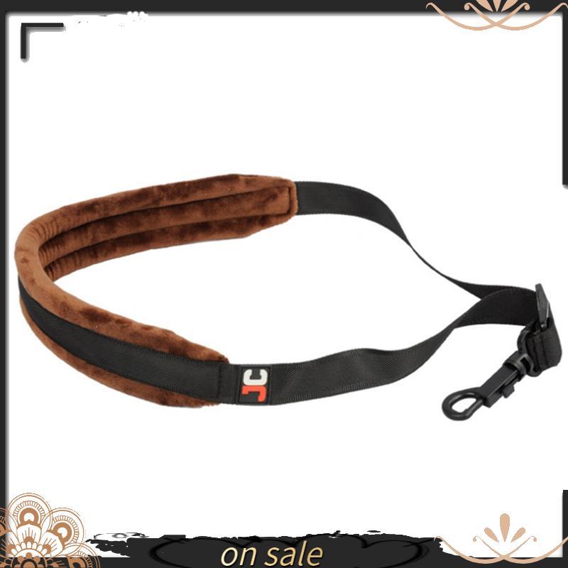 [Vendas Quentes Y] Confortável Engrossar Descompressão Tenor Soprano Alto Sax Pescoço Cinta Arnês Saxofone , Marrom