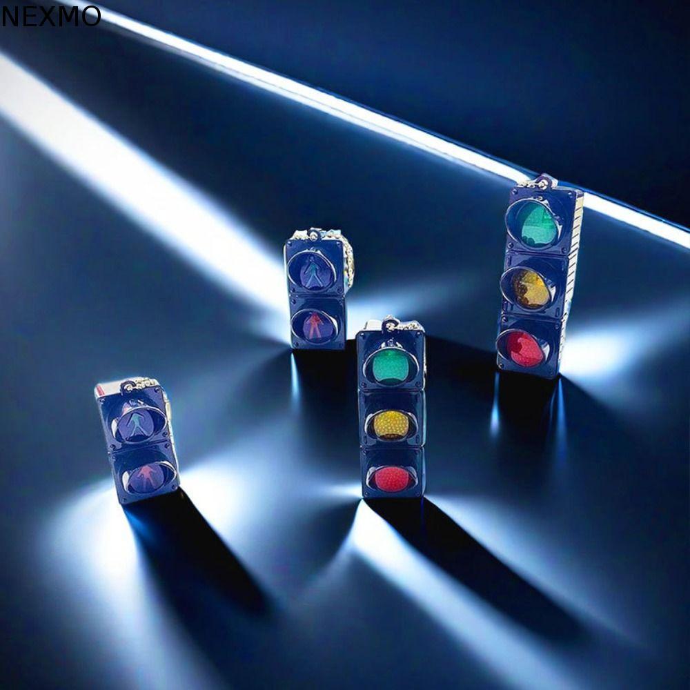Pingente De Luz De Sinal NEXMO , Chaveiros De Carro Com Pingentes Brilhantes , Chaveiro De Semáforo , Acessórios De Joia