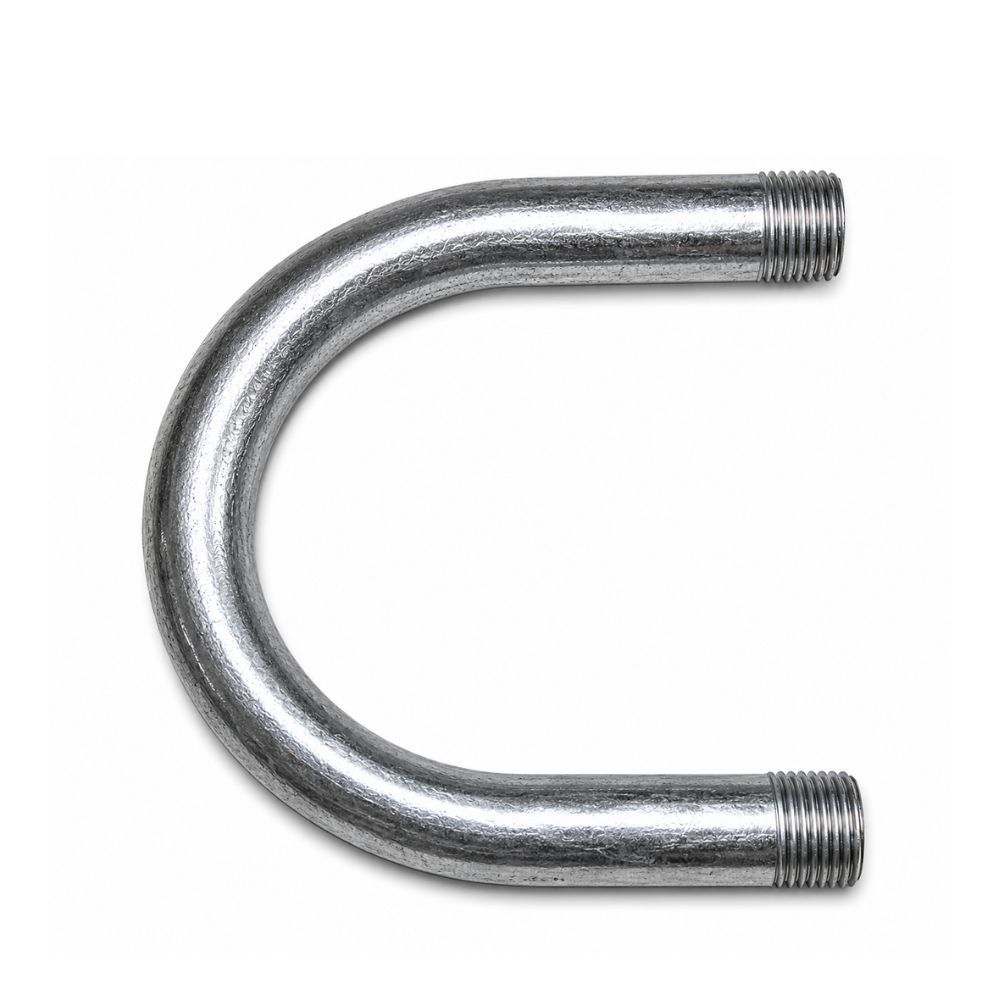 CURVA ELETRODUTO GALVANIZADA 180º 1/2 POLEGADA