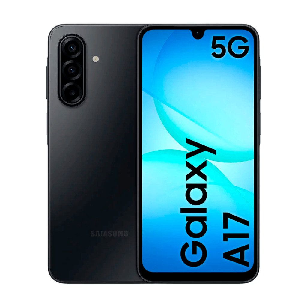 Smartphone Samsung Galaxy A17 5G 256GB Preto 8GB RAM Tela 6.7" Super AMOLED Câmera 50MP