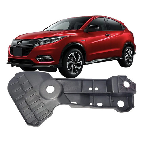 Suporte Frontal Da Grade Radiador Hr-v 2019 A 2021 Esquerdo Preto Fosco
