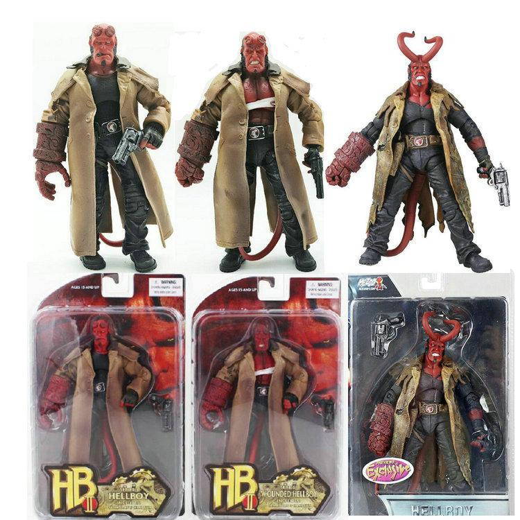 MEZCO Ant Hellboy Hellboy Hellboy Boneca humanóide móvel de 20 cm colecionáveis