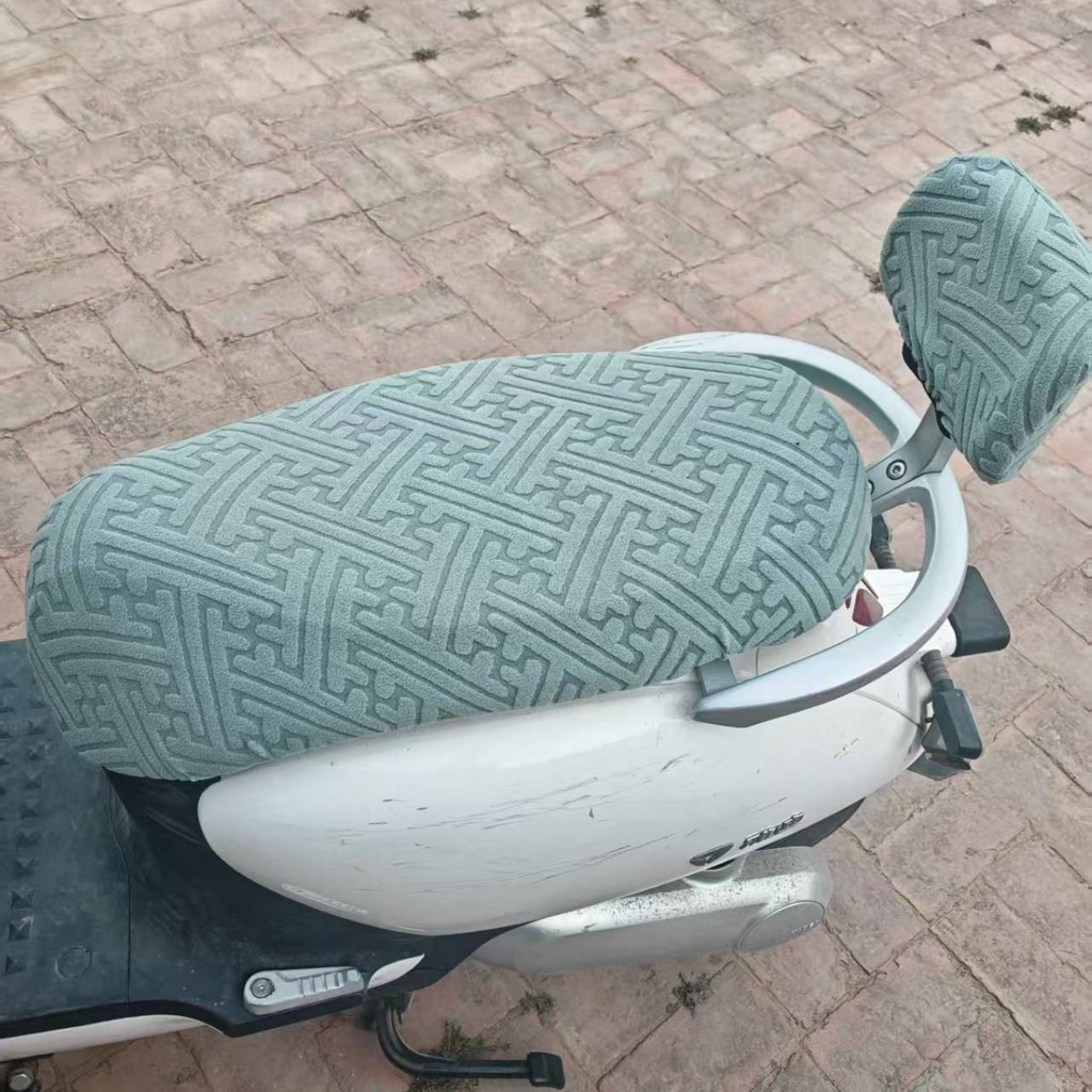 Capa de Assento Elástica Anti-Queimaduras para Veículos Elétricos, Universal para Bicicletas e Scooters Elétricas, Resis