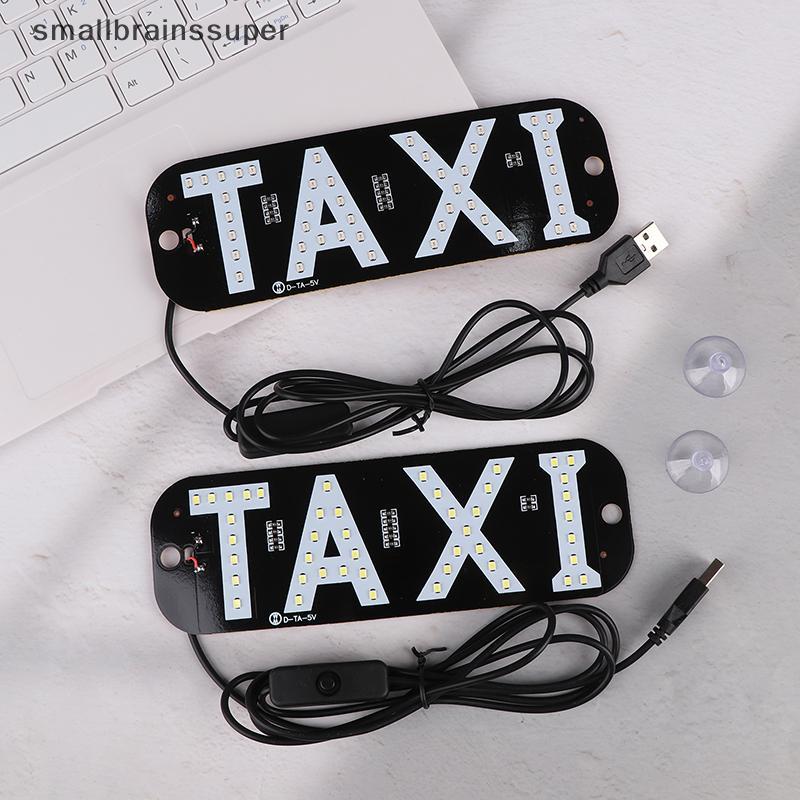 Luz De Sinal LED Lâmpada De Táxi Para Logotipo USB Painel Da Cabine Luzes Indicadoras Decoração Automática
