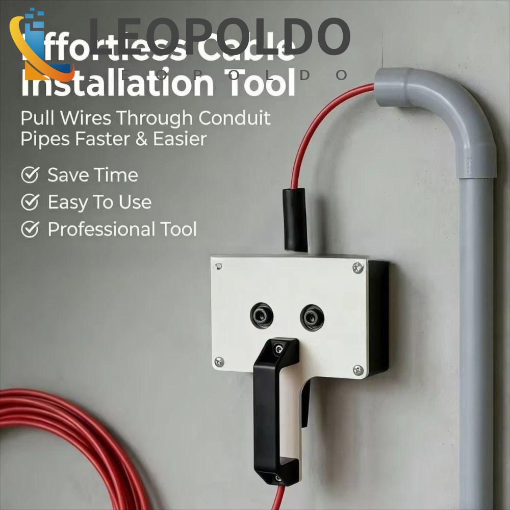 Extrator De Fio Resistente LEOPOLDO , Economizando Tempo Rebocador De 6-8 Mm , Alimentador De Cabo De Tração Suave Sem E
