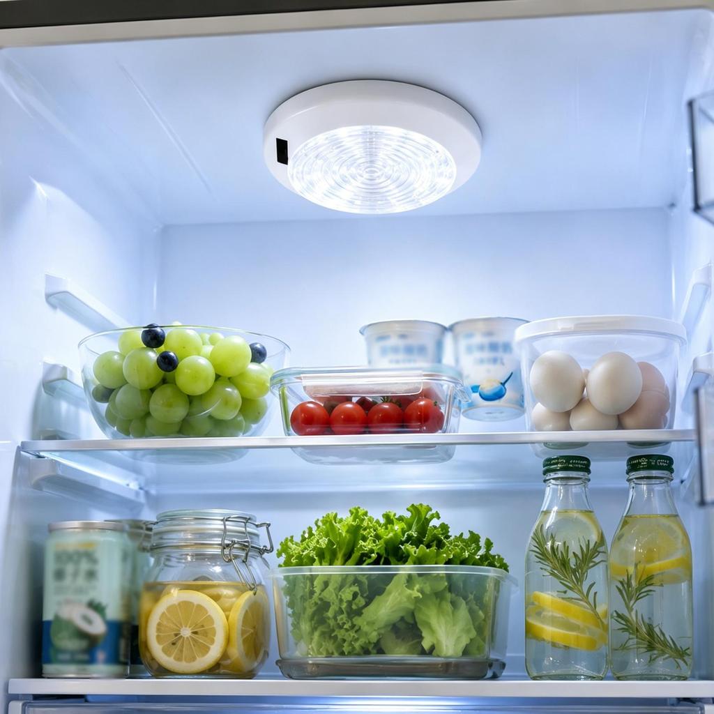 [dolity2] LED Luz Para Geladeira Substituição Reutilizável Suprimentos Leves Lâmpada