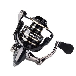 Carretel de Pesca Metálico - Molinete para Pesca Marítima com Rolamento Suave