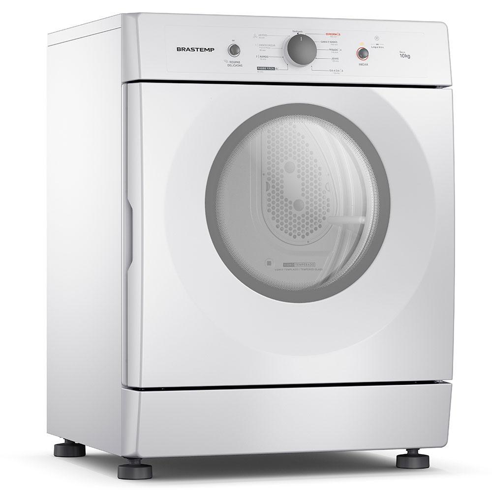 Secadora de Roupas Brastemp 10Kg BSR10BB com Filtro de Fiapos, Branco