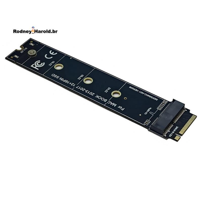 [Entrega Rápida R] Para Conversor SSD M . 2 KEY-2013-2017 Adaptador M2 NVME Riser Card 2013 2014 2015 2017 A1465 A1466
