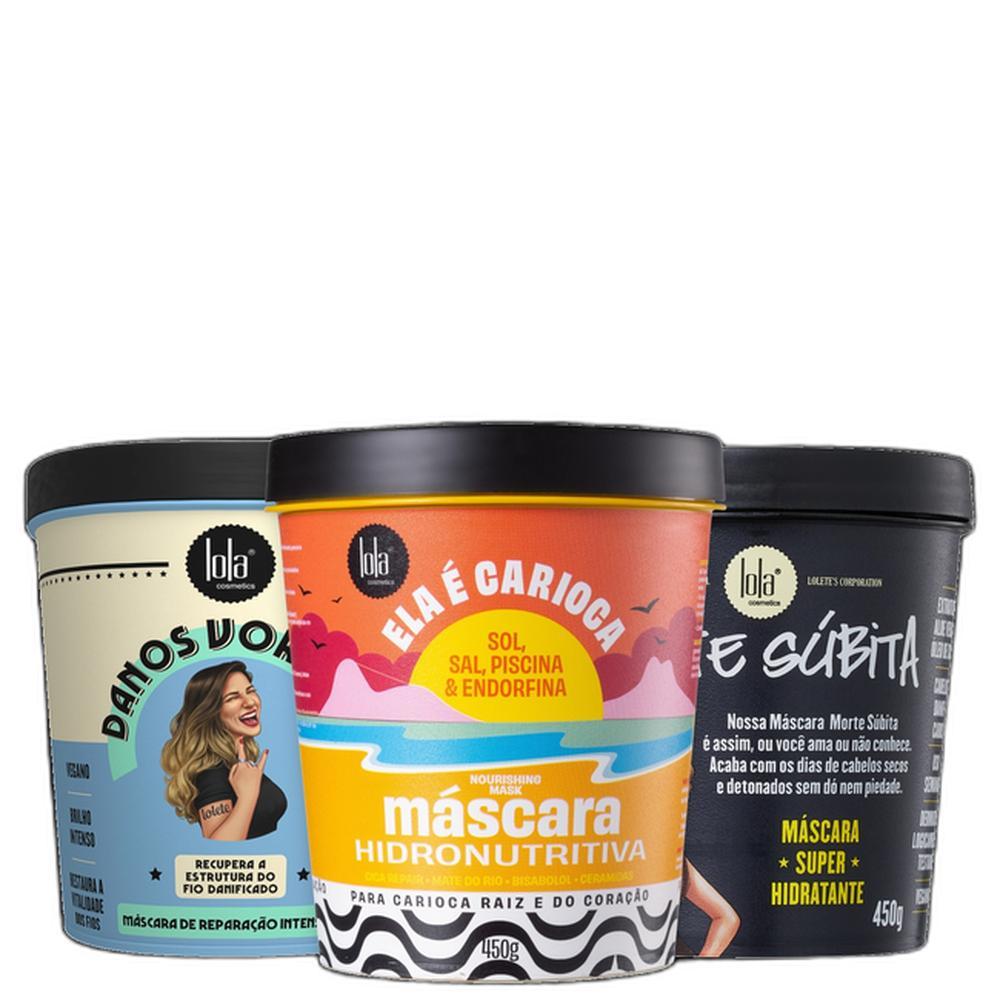 Kit Lola Cosmetics Tratamento Completo Trio (3 Produtos)