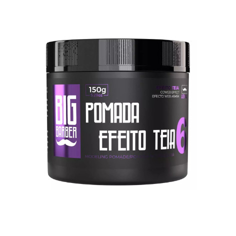 Creme / Pomada Modeladora  Para Cabelo Efeito Teia 150g Level 6 Big Barber