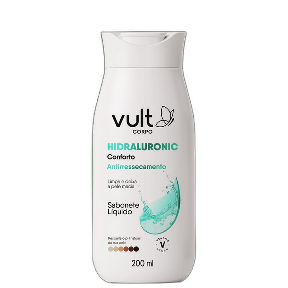 Vult Corpo Hidraluronic Conforto Antirressecamento - Sabonete Líquido 200ml