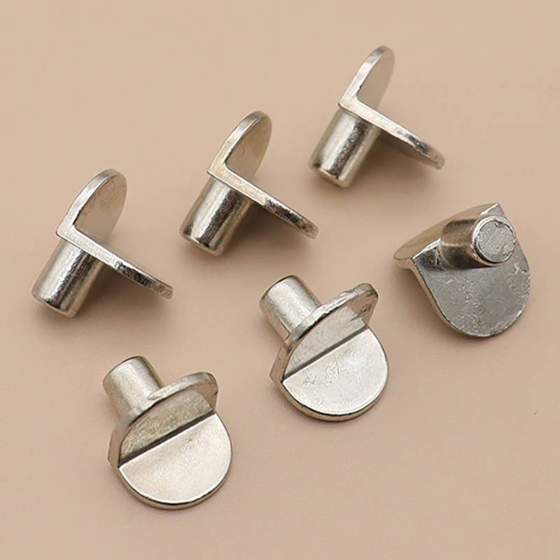 # Novo 20pcs Suporte De Prateleira Pinos Plugues 5mm Em Forma De L Gabinete Separador Fixo Placa De Camada De Vidro De M