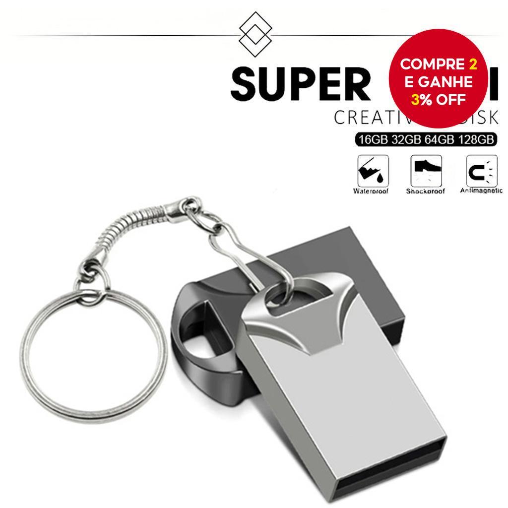 10 Unidades De Metal USB Flash Drive 4GB/8GB/16GB Portátil De Armazenamento De Dados De Alta Velocidade Para Backup De V