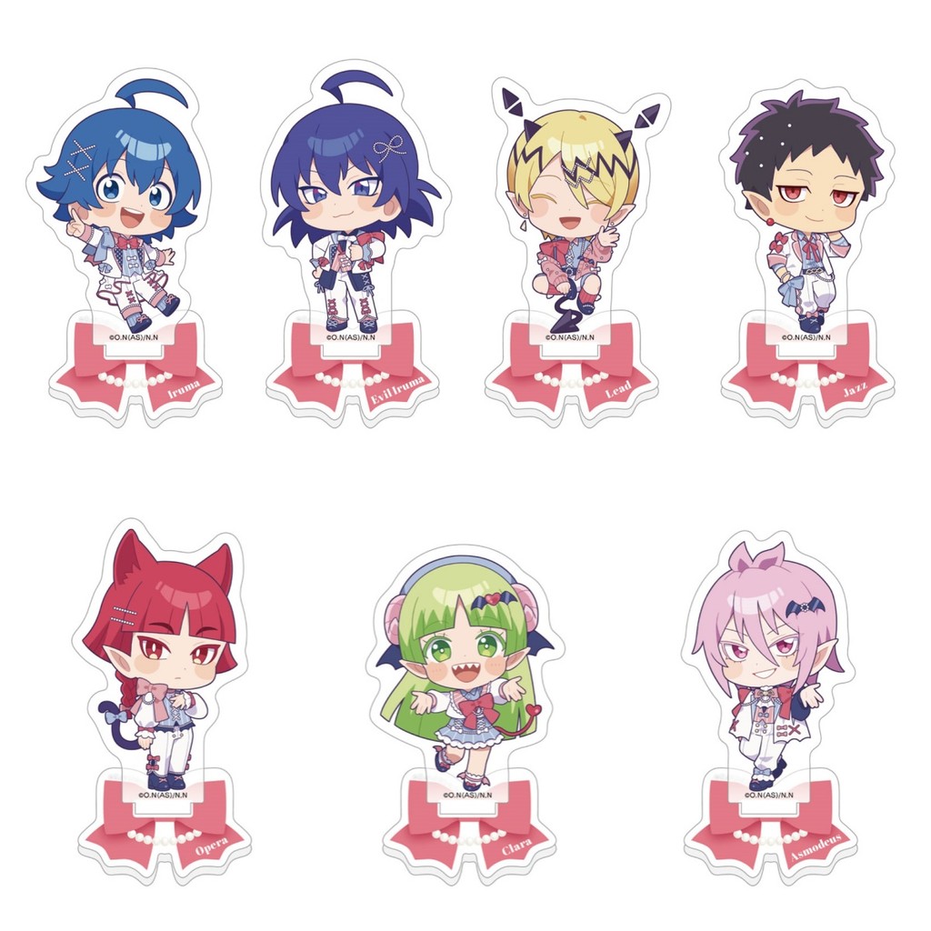 Bem-Vindo À Escola Demoníaca ! Iruma-kun Placa Decoração De Mesa Fita Coordenada Standee Alice Coleção Ornamento Acrílic