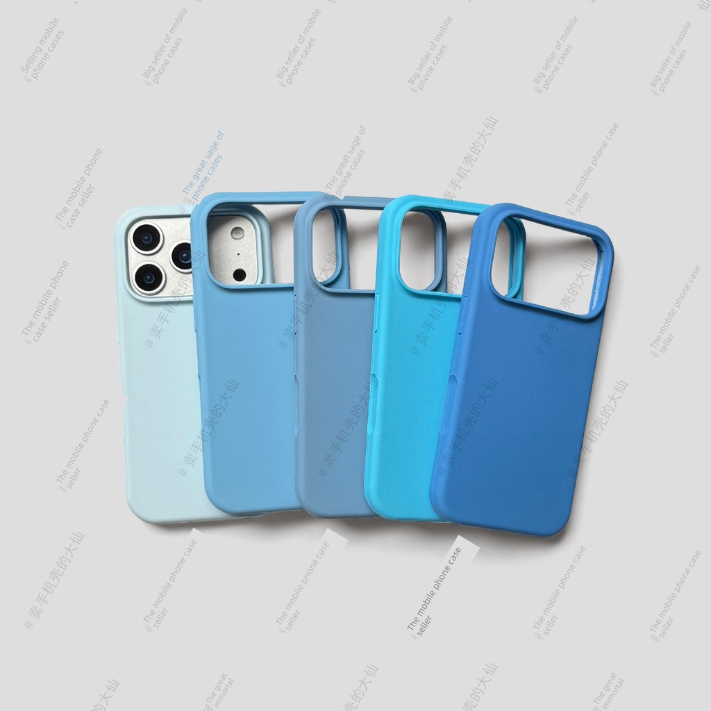 Capa protetora iPhone Capinha celular Apple Capinha importada para iPhone 17air Estilo Unissex cowboy Denim Azul 16e Azu