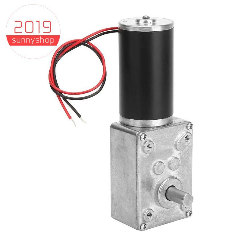 [Bestseller S] DC 12V Alta Velocidade De Torção Reduz Motor Elétrico Eixo De 8 Mm (12V 16RPM)