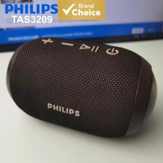 PHILIPS TAS3209 Alto-Falante Bluetooth Portátil, Som Super Grave, À Prova d'Água