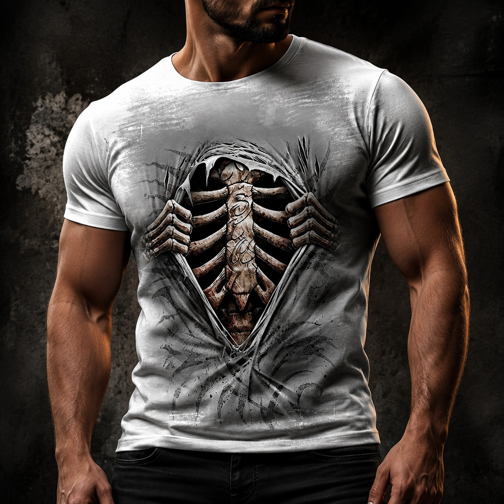 Camisa Camiseta CAVEIRA REF 059